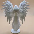 Padlý anděl – Soška fantasy thanh lịch - Thumbnail 3