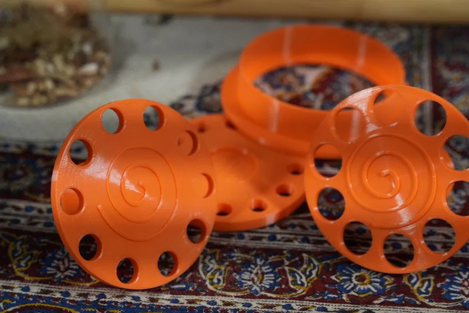 Khuôn Stamp/Embosser Bánh Persian – Kolooche Fouman - Image 1