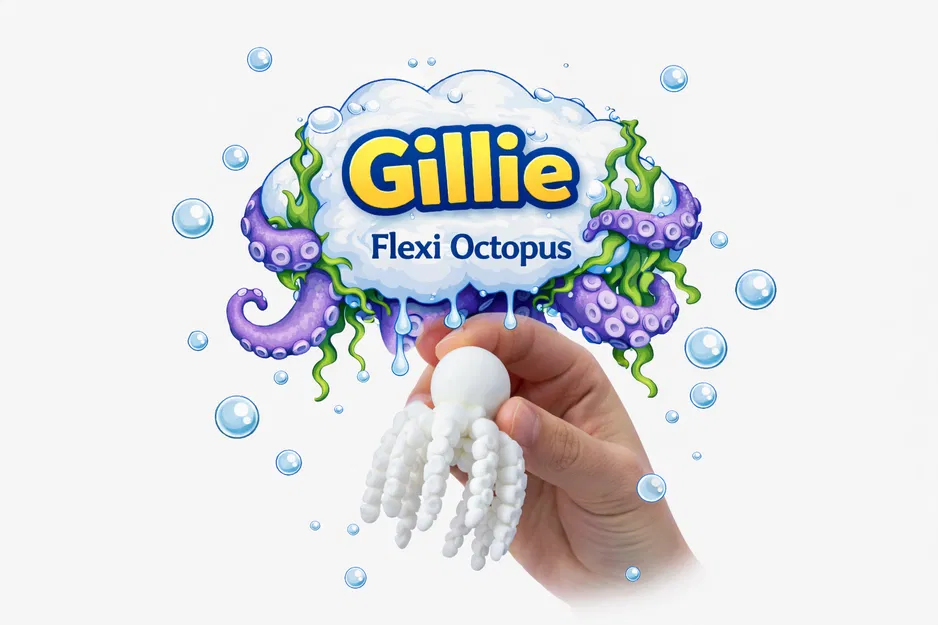 Bạch Tuộc Bất Ngờ Dạng Articulated & Flexi - Image 1