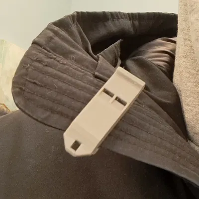 Còi An Toàn Có Kẹp Ve Áo/Cổ Áo Rảnh Tay (Handsfree Clip)