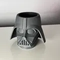 Mặt Tối Bàn Làm Việc: Ống Cắm Bút Lord Vader - Thumbnail 2