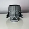 Mặt Tối Bàn Làm Việc: Ống Cắm Bút Lord Vader - Thumbnail 3