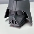 Mặt Tối Bàn Làm Việc: Ống Cắm Bút Lord Vader - Thumbnail 6