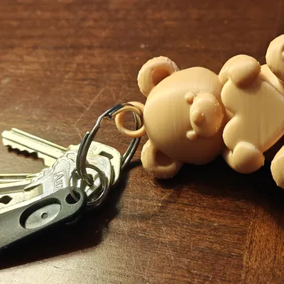 Móc khóa gấu bông Ngày Valentine