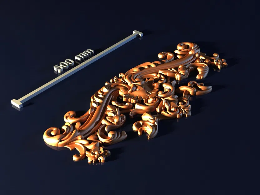 Decoration_YKZez – Mẫu 3D khuôn trang trí chất lượng cao - Image 1