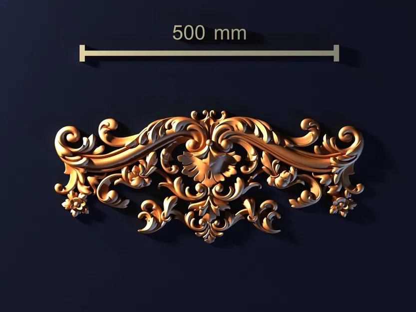 Decoration_YKZez – Mẫu 3D khuôn trang trí chất lượng cao - Image 3