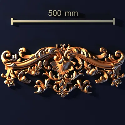 Decoration_YKZez – Mẫu 3D khuôn trang trí chất lượng cao