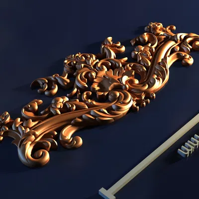 Decoration_YKZez – Mẫu 3D khuôn trang trí chất lượng cao