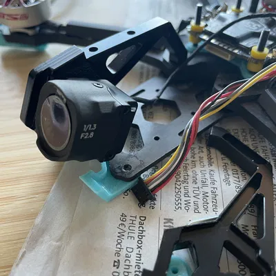 HSKRC S5 v2 FPV Frame DJI O4 Kamerahalterung