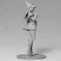 Witch 3D Print Ready – Mẫu phù thủy sẵn sàng in 3D - Thumbnail 2