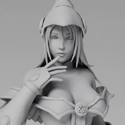 Witch 3D Print Ready – Mẫu phù thủy sẵn sàng in 3D