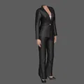 Mẫu 3D nữ mặc suit công sở – nhiều kiểu dáng cơ thể khác nhau - Thumbnail 2