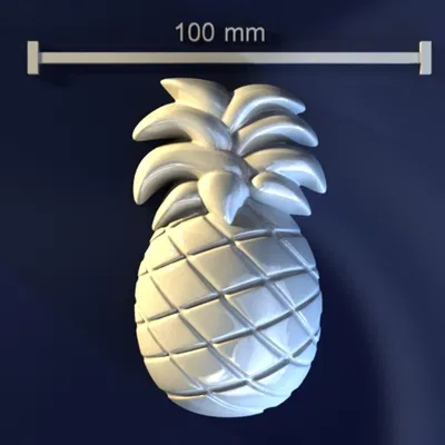 Pineapple_yFvYW – Mẫu 3D khuôn dứa chất lượng cao để 3D print