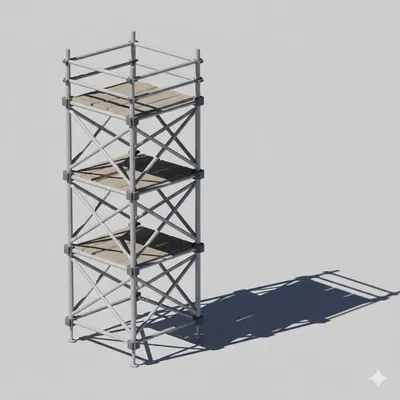 Giàn giáo Low Poly