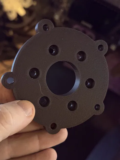 Plate chuyển Asetek Formula Forte Pro sang Simagic QR-A (hoặc universal wheel adapter) - Image 2