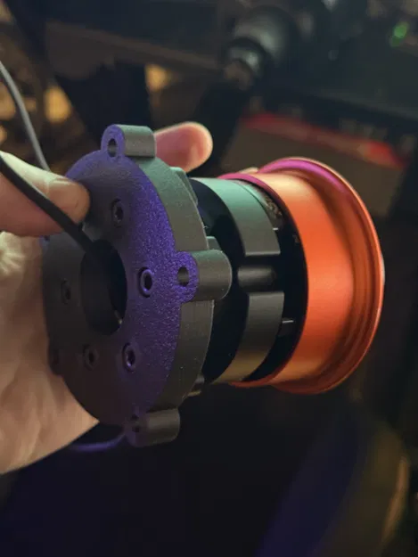 Plate chuyển Asetek Formula Forte Pro sang Simagic QR-A (hoặc universal wheel adapter) - Image 5