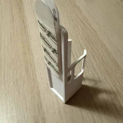 Ngàm dán Command Strip cho SMLight SLZB (SMLight SLZB Command Strip Mount)