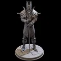 Death Knight print ready – Mẫu DeathKnight sẵn sàng in 3D - Thumbnail 1