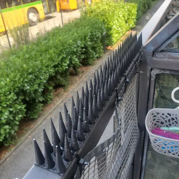 Gai chống chim bồ câu/mèo (Anti-Pigeon/Cats Spikes) dạng module - Image 2