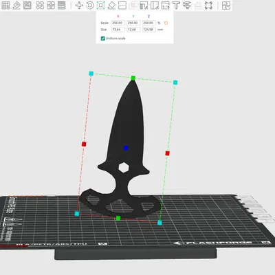 Push Dagger (Dao đẩy) - Mô hình props cosplay