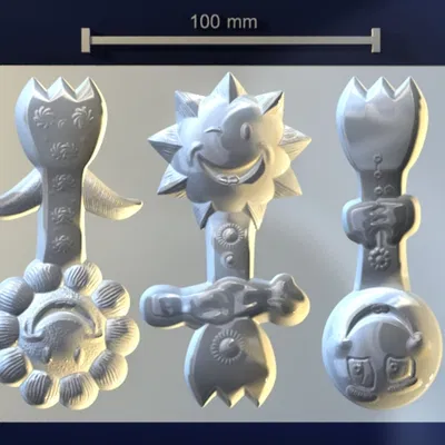 Forks_tfeaEt – Mẫu 3D khuôn Forks để in 3D