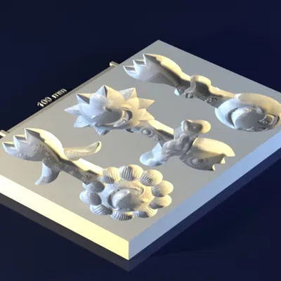 Forks_tfeaEt – Mẫu 3D khuôn Forks để in 3D