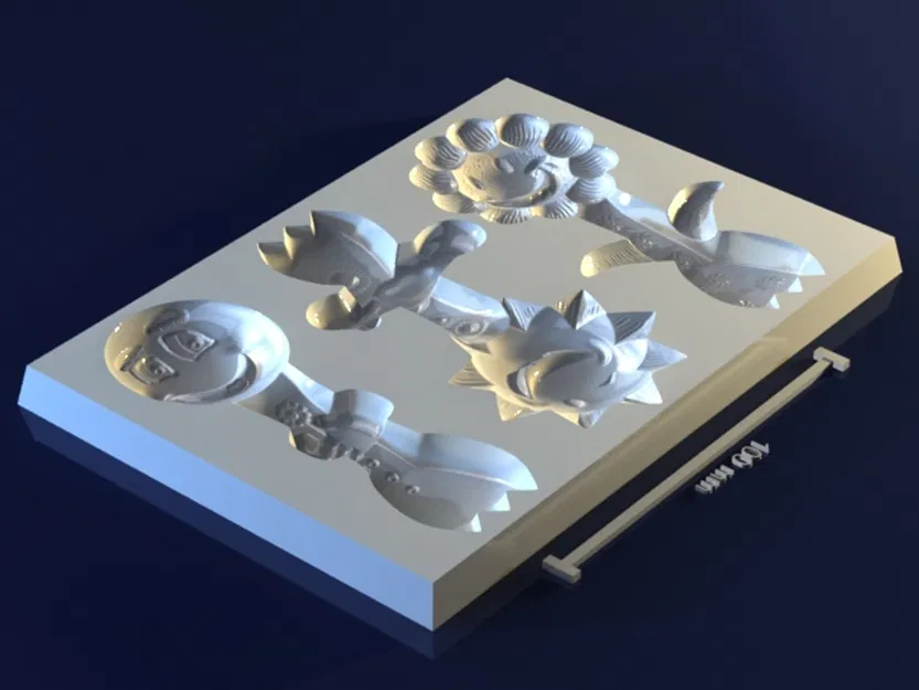 Forks_tfeaEt – Mẫu 3D khuôn Forks để in 3D - Image 4