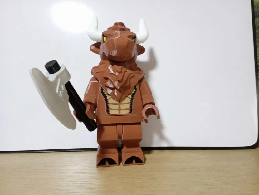 Minifig Khổng Lồ Minotaur (Minotaur Giant Minifig) - Image 1