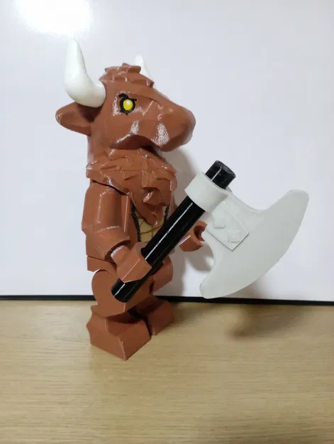Minifig Khổng Lồ Minotaur (Minotaur Giant Minifig) - Image 8
