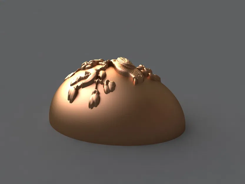 Egg_9aBBr9aB – Mẫu 3D khuôn trứng (Egg mold) sẵn sàng 3D print - Image 1