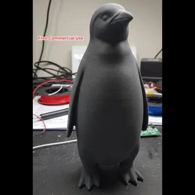 Tượng Chim Cánh Cụt Realistic