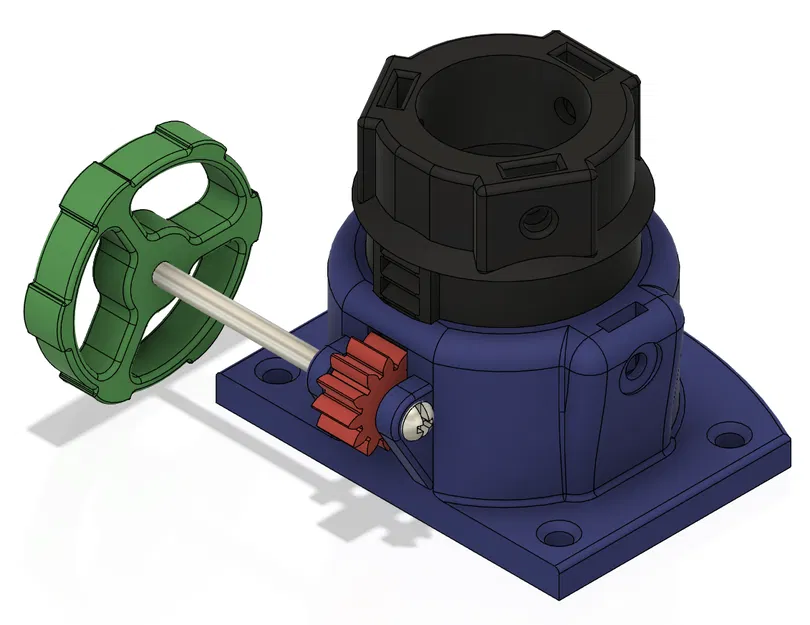 Focuser Rack and Pinion đơn giản cho kính thiên văn Hadley - Image 4