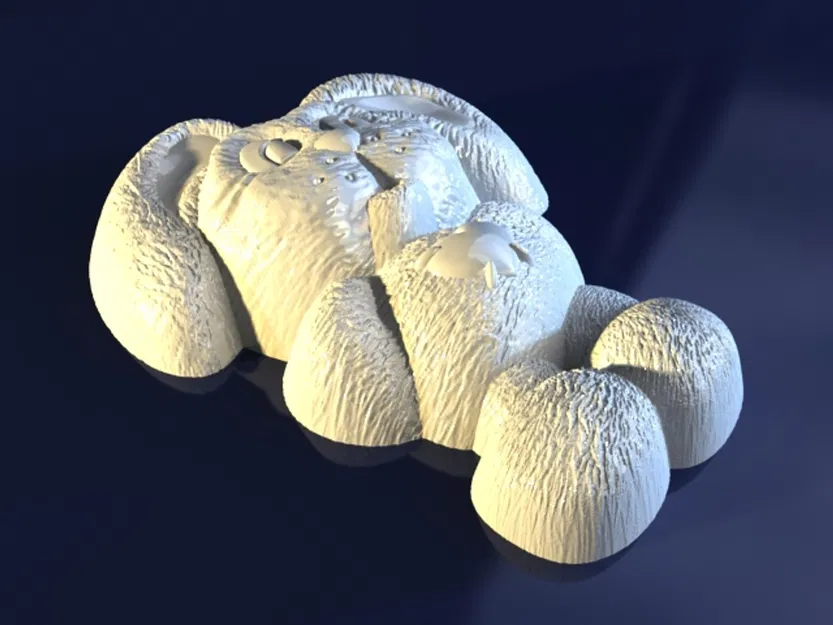 Hare_kJ0GJkJ – Mẫu 3D khuôn thỏ làm xà phòng/socola/nến - Image 3