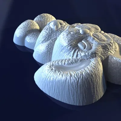 Hare_kJ0GJkJ – Mẫu 3D khuôn thỏ làm xà phòng/socola/nến