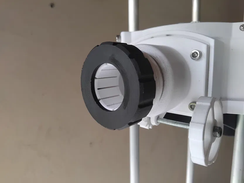 Focuser rack and pinion kèm alternate collet cho kính thiên văn Hadley - Image 1