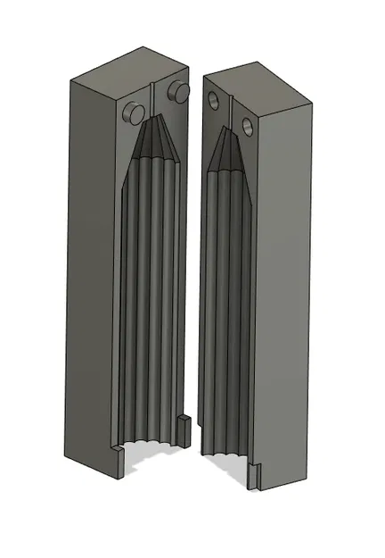 Khuôn 2 mảnh in 3D cho wax casting - Image 1