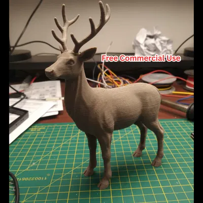 Tượng Tuần Lộc Bán Hiện Thực