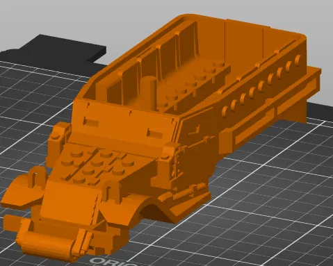 LEGO MILITARY M3/M5 Half-Track tương thích LEGO - Image 1
