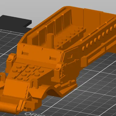 LEGO MILITARY M3/M5 Half-Track tương thích LEGO