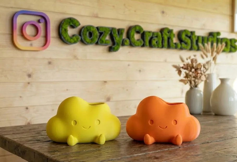 “SkyPot” – Chậu mây dễ thương kiêm khay sắp xếp bàn làm việc - Image 4