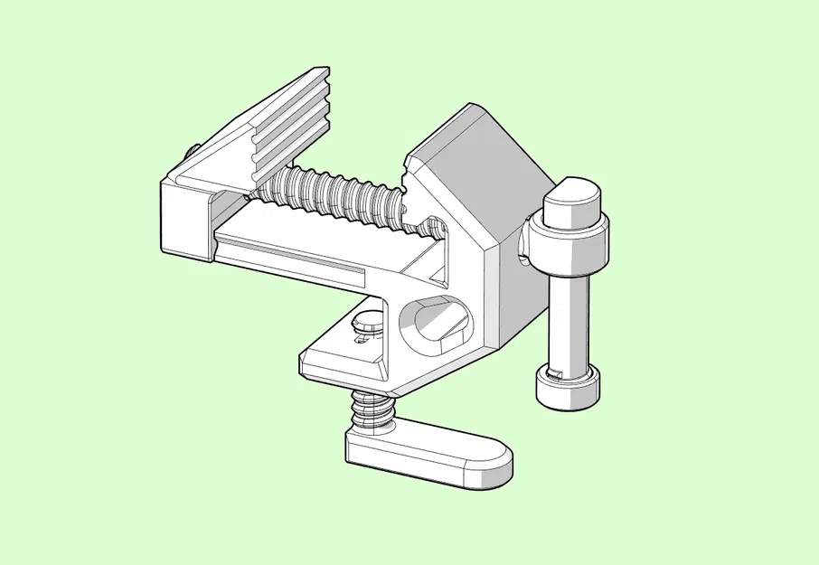 Ê-tô kẹp bàn (vise) bản nâng cấp - Image 1