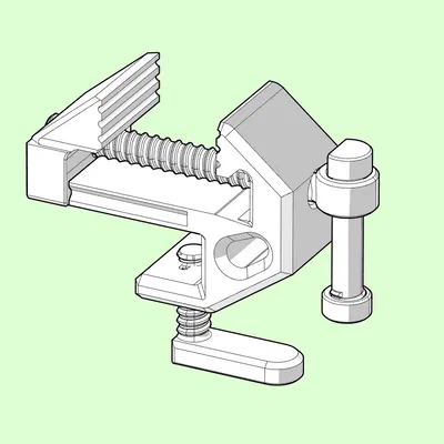Ê-tô kẹp bàn (vise) bản nâng cấp