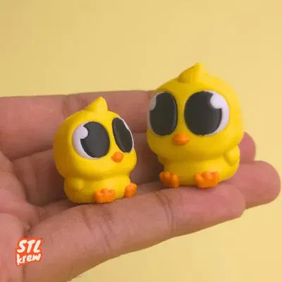 Charm vịt dễ thương Puffy – móc khóa