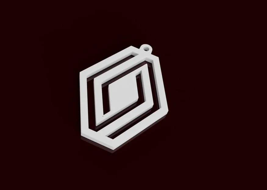 Móc khóa Renault logo mới – Thiết kế khắc cắt xuyên (Cut-Out Engraved) - Image 2