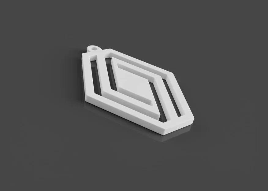 Móc khóa Renault logo mới – Thiết kế khắc cắt xuyên (Cut-Out Engraved) - Image 5
