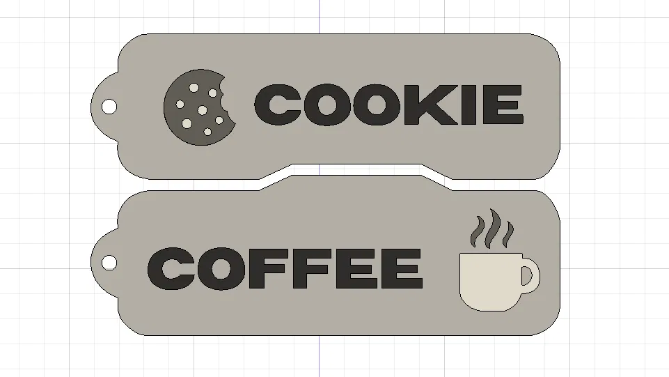 Móc khóa tên Construct (Construct Name Keyrings) - Image 2