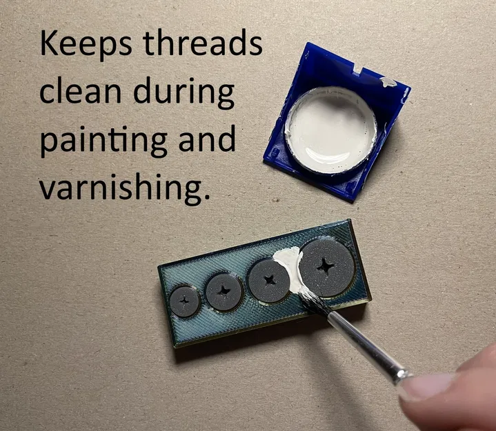 Vít bịt kín lỗ ren / Chân TPU vặn vào (M8–M16) - Image 2