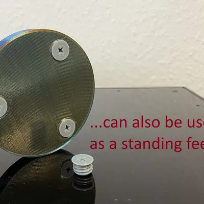 Vít bịt kín lỗ ren / Chân TPU vặn vào (M8–M16)