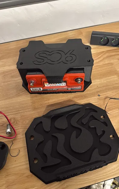 Gá pin Odyssey PC680 drift proven (lắp phẳng/nằm ngang) - Image 1