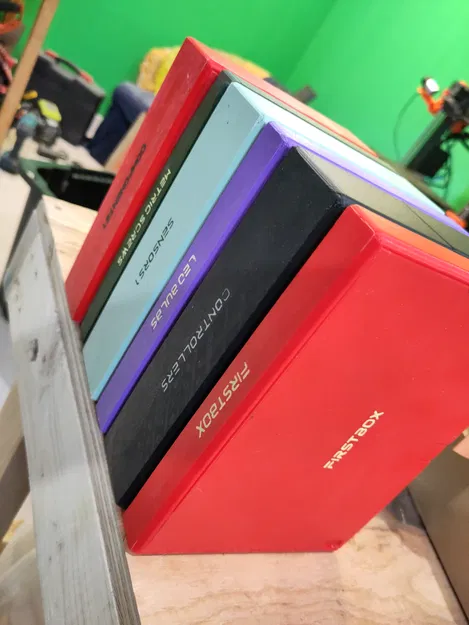 FirstBox - Hệ thống hộp lưu trữ linh kiện nhỏ [OpenSCAD] - Image 1